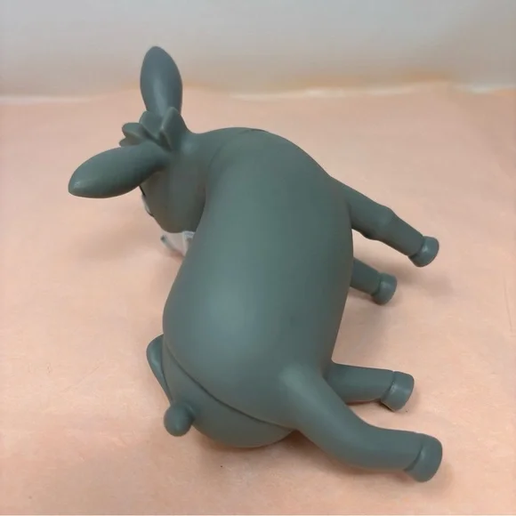 Gray Donkey Action Figure Toy with Pink Accents - Picture 9 of 14